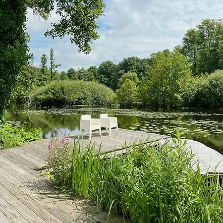 House With Private Dock At Nature Reserve Krefeld