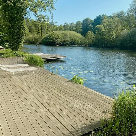 House With Private Dock At Nature Reserve Krefeld