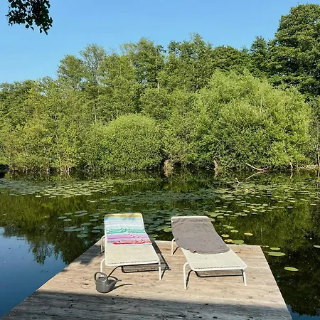 Ferienhaus House With Private Dock At Nature Reserve