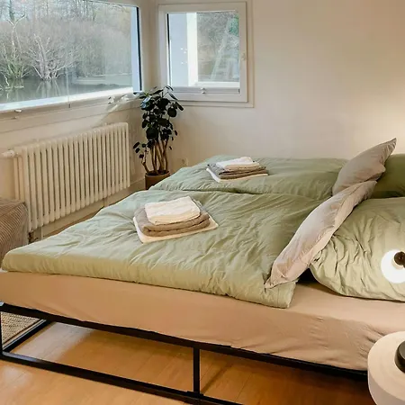 House With Private Dock At Nature Reserve Krefeld