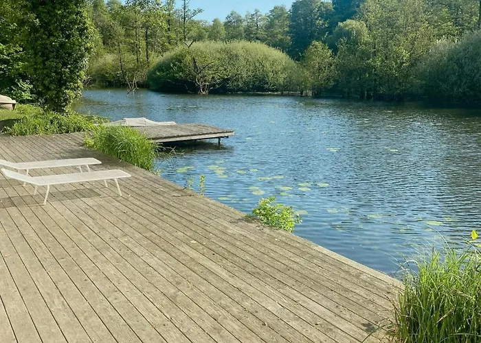 House With Private Dock At Nature Reserve Krefeld